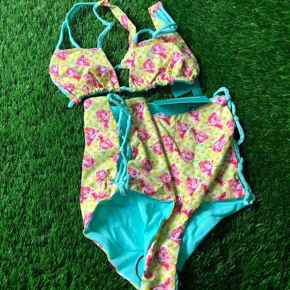 New NWT Maylana Swim Bikini Set Top Bottom Beach - Picture 4 of 4